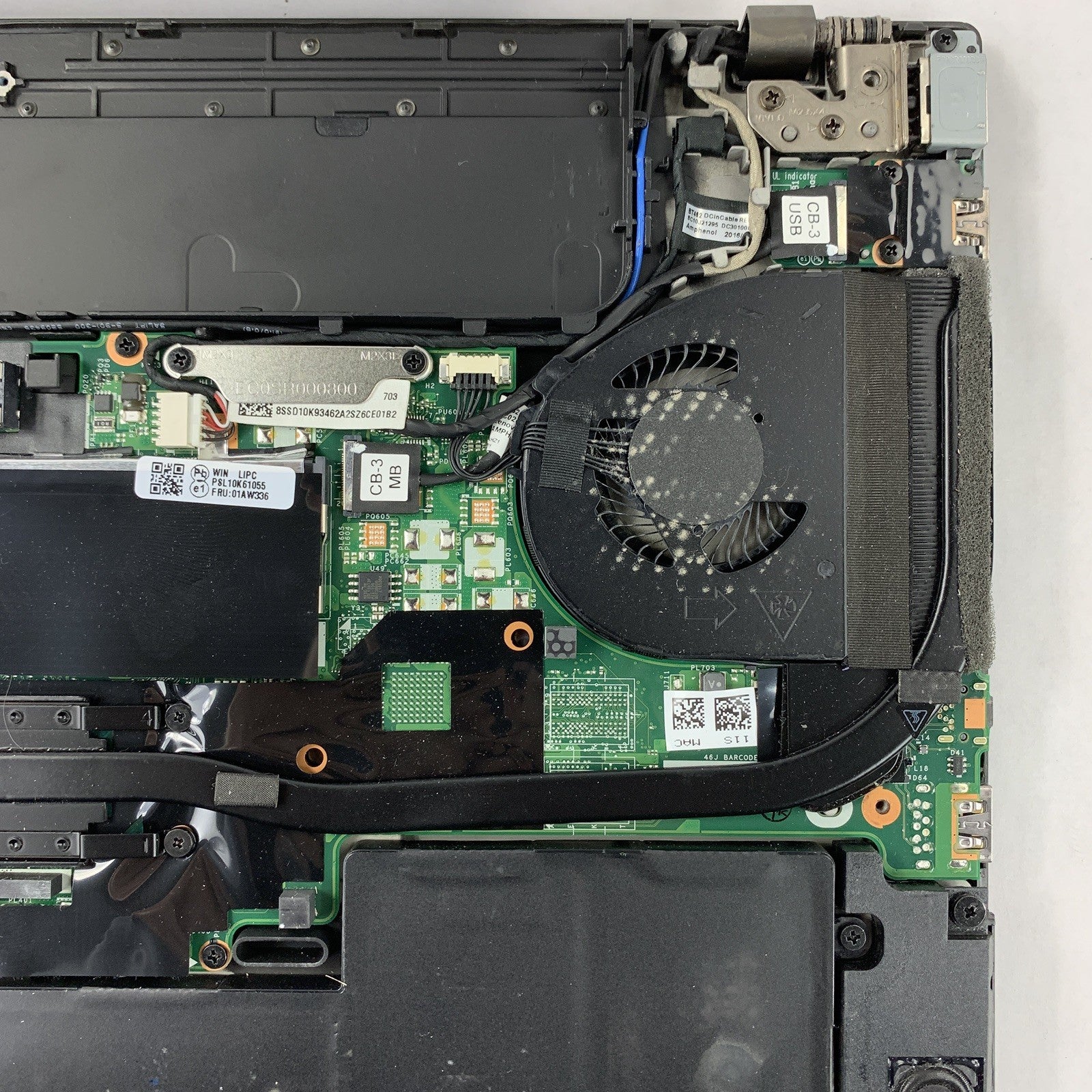 Lenovo Thinkpad T460 Core i5-6300U 2.4 GHz 8 GB Ram No OS No HDD No AC