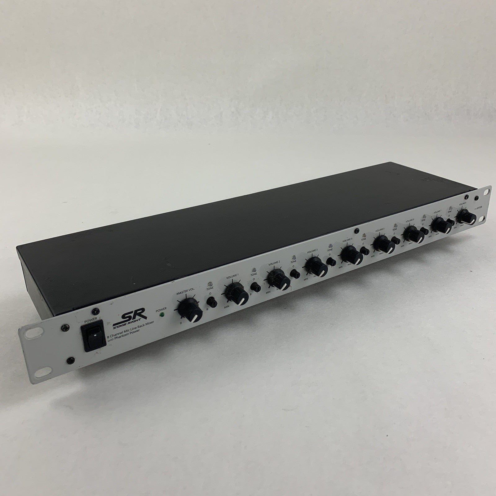 Stage Right SR 615108 8-Channel Mic Tested Quiet Outputs Parts and Repair