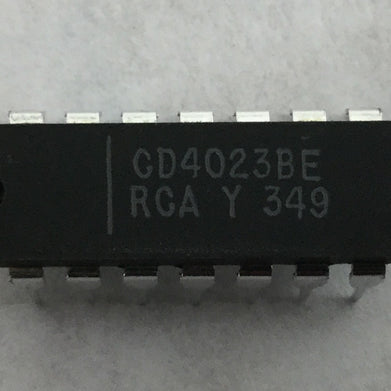 Genuine RCA CD4023BE  Integrated Circuit  14 Pin  Lot of 24