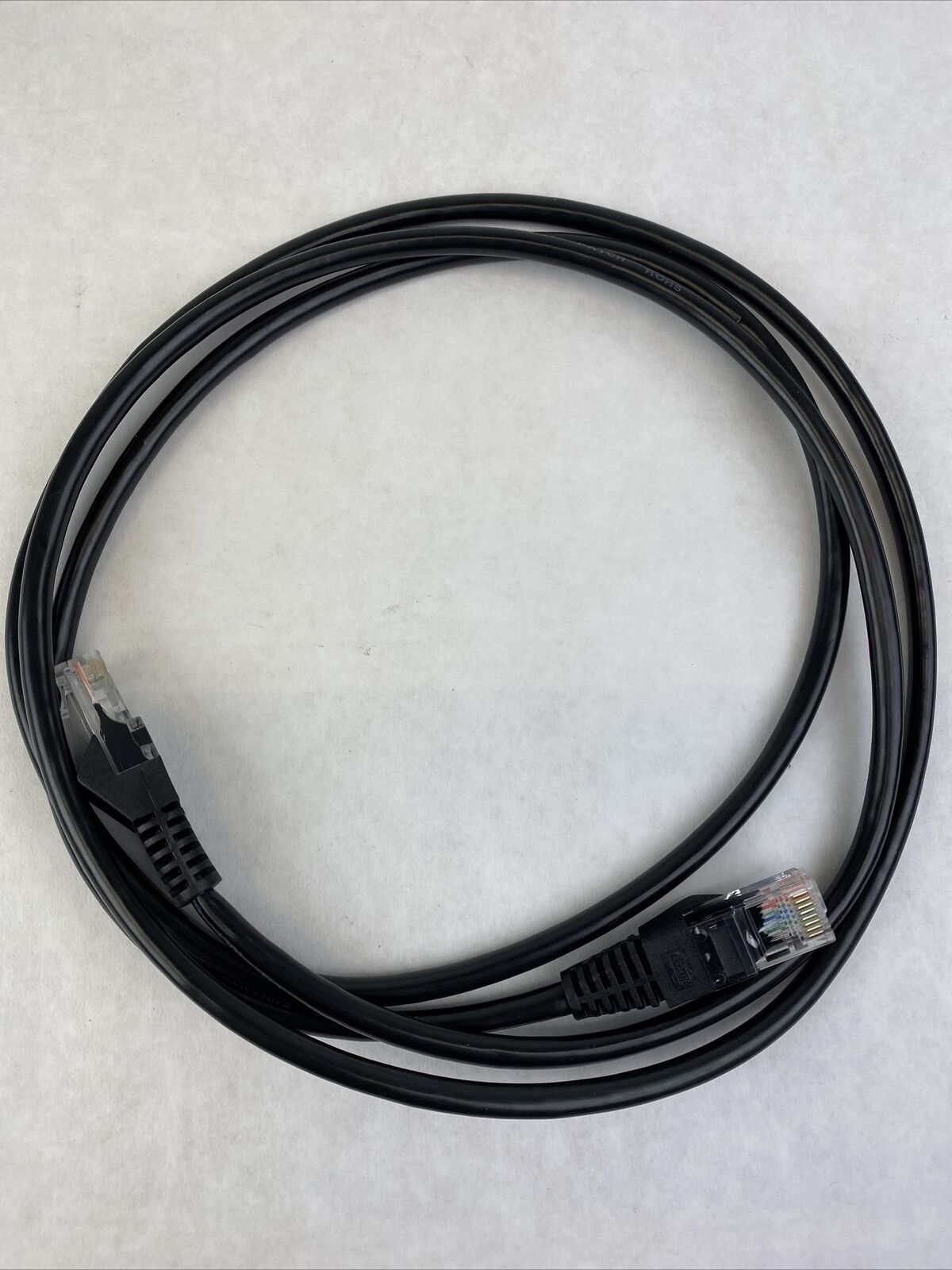Tripp Lite N001-005-BK Cat5e 350MHz Snagless cables (RJ45 M/M) 5ft (Lot of 10)
