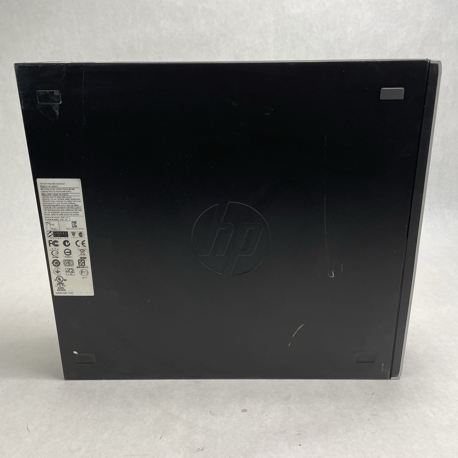 HP Compaq 6200 Intel Core i5-2400 3.1 GHz 4 GB RAM No HDD No OS