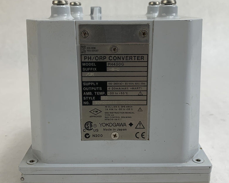 Yokogawa PH450G PH Analyzer (Parts and Repair)