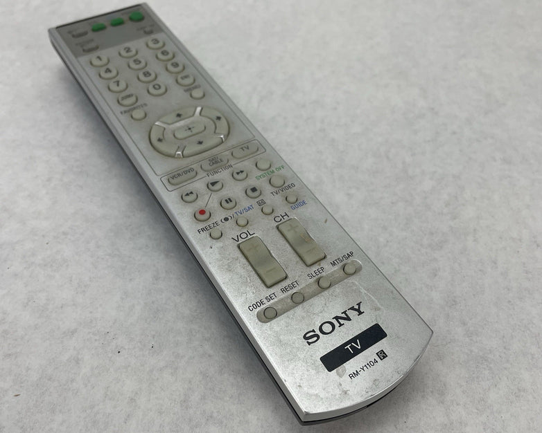 Sony RM-Y1104 TV Remote Control w/ Battery Cover OEM