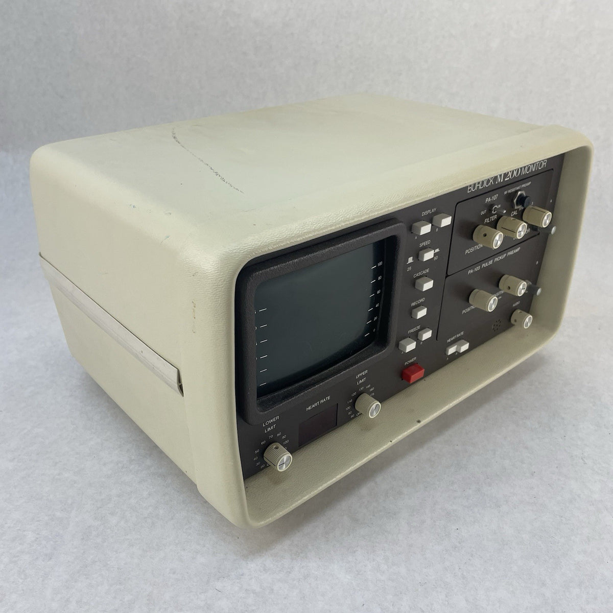 Burdock M 200 Monitor - Untested No Power Cord0