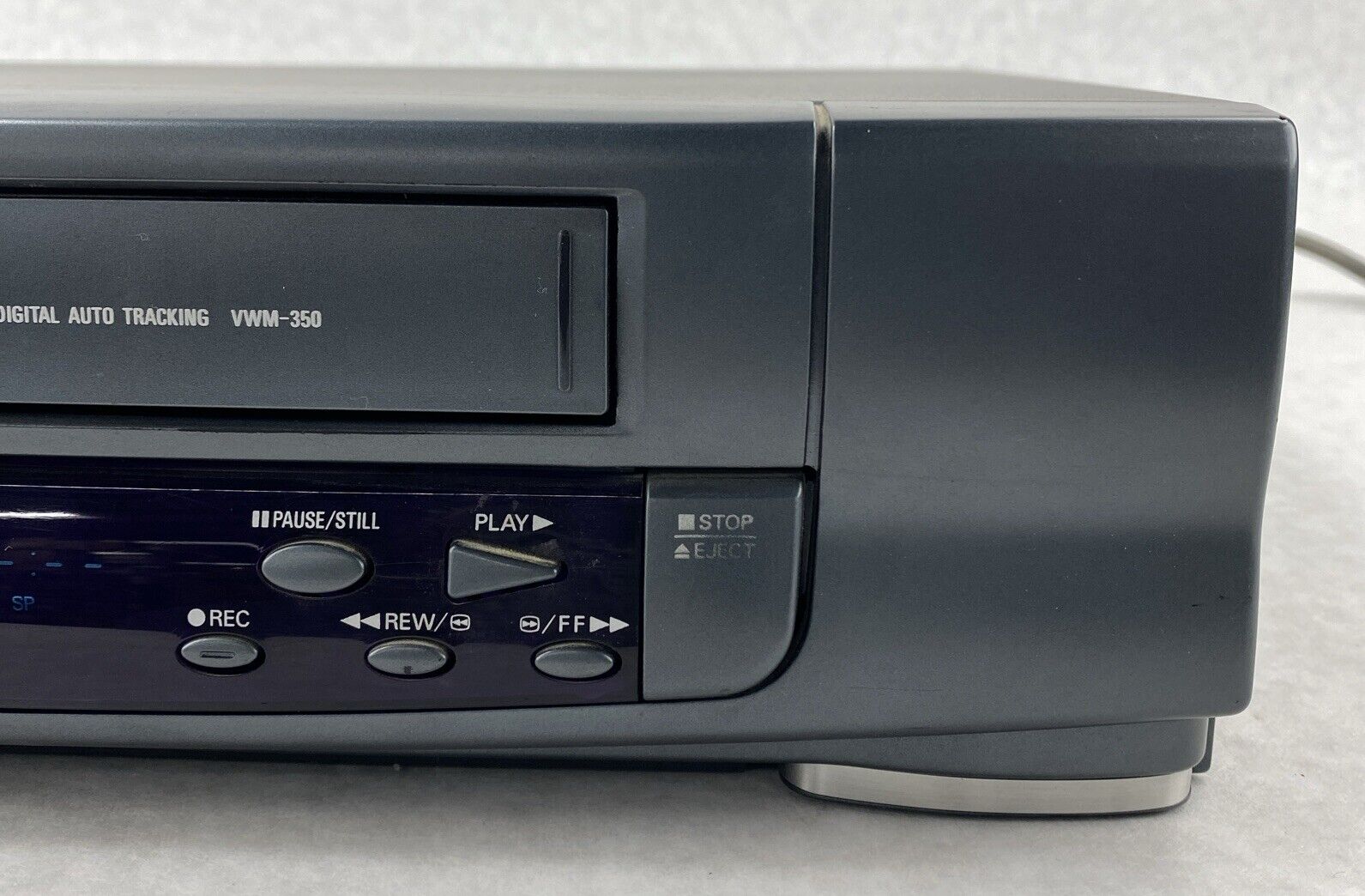 Sanyo VWM-350 DA 4 Head VCR VHS Cassette Tape Player Works NO REMOTE