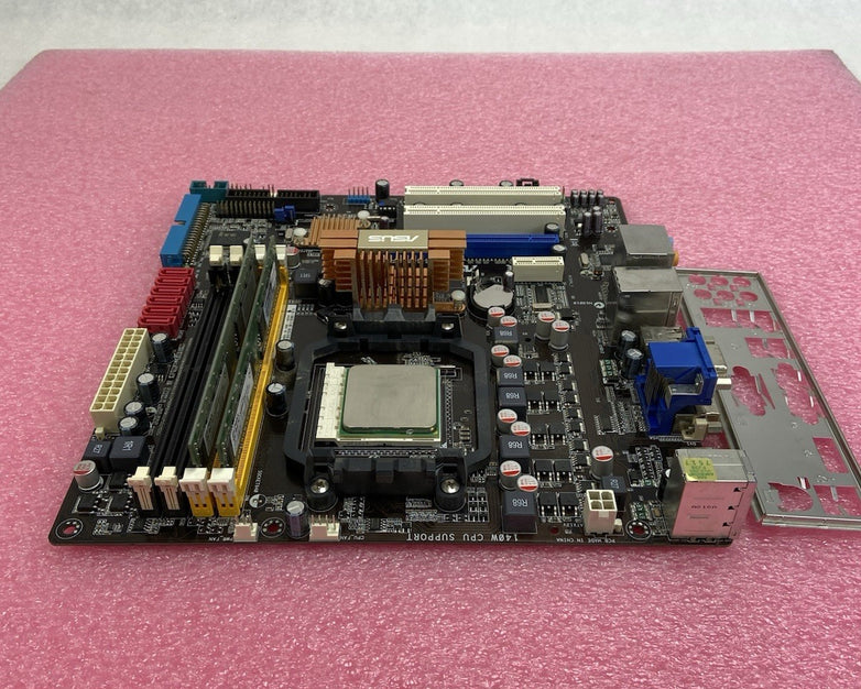 ASUS M3A78-CM Motherboard AMD Athlon 64 x2 2GHz 2GB RAM w/IO