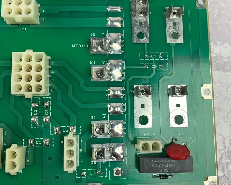 BU AC Control Backplane 41429812-002 Rev F H01220674