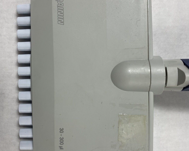 Rainin Pipet Lite L300 30-300 uL LTS 12-Channel Multichannel Manual Pipette