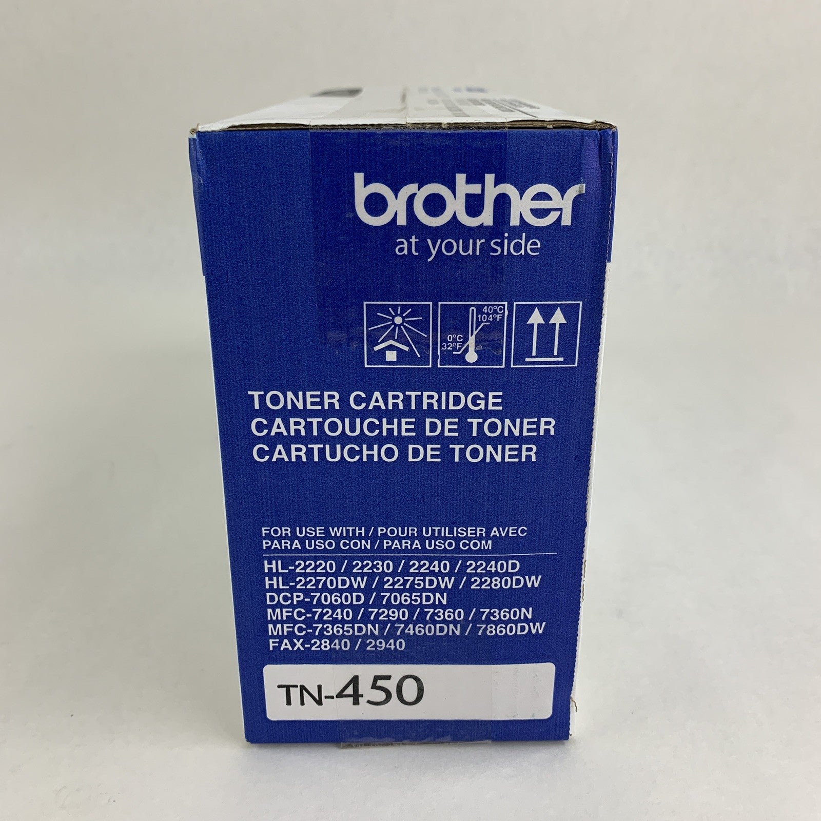 Brother TN-450 High Yield Black Toner Cartridge OEM New Sealed Box