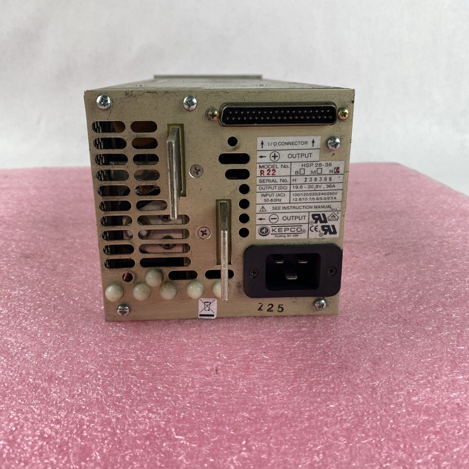 Kepco HSP 28-36R Power Supply 19.6 - 30.8V 36A Untested6