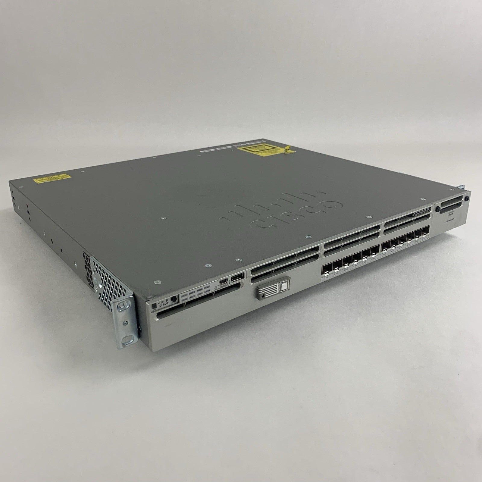 Cisco WS-C3850-12XS-S 12-Port SFP+ 10Gb Managed Switch Tested Reset 1xPSU0