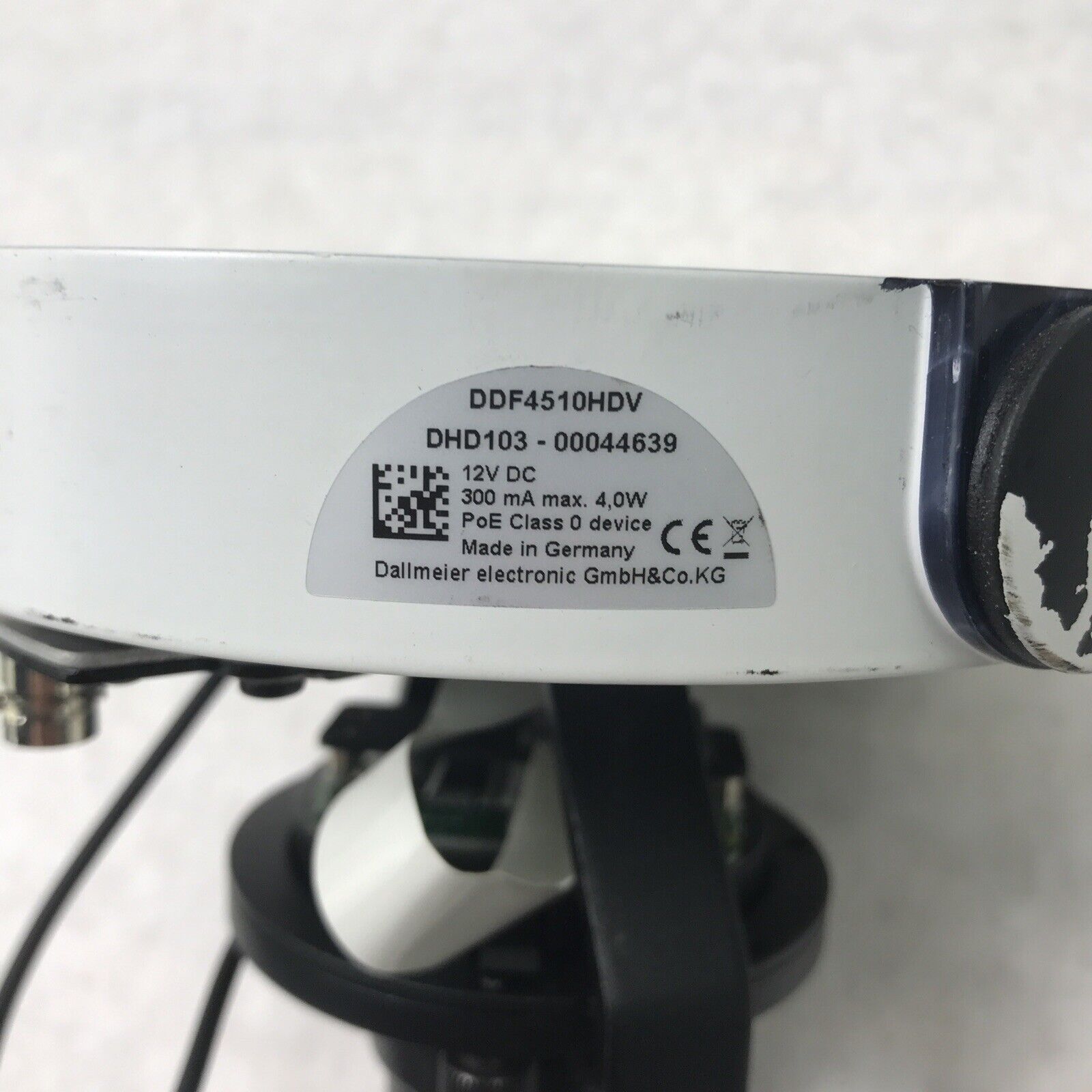 Dallmeier DDF4510HDV HD Security Camera 12V 4.0W DHD103-00044639