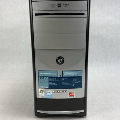 eMachines T3512 DT Intel Celeron D 3.2GHz 2GB RAM No HDD No OS