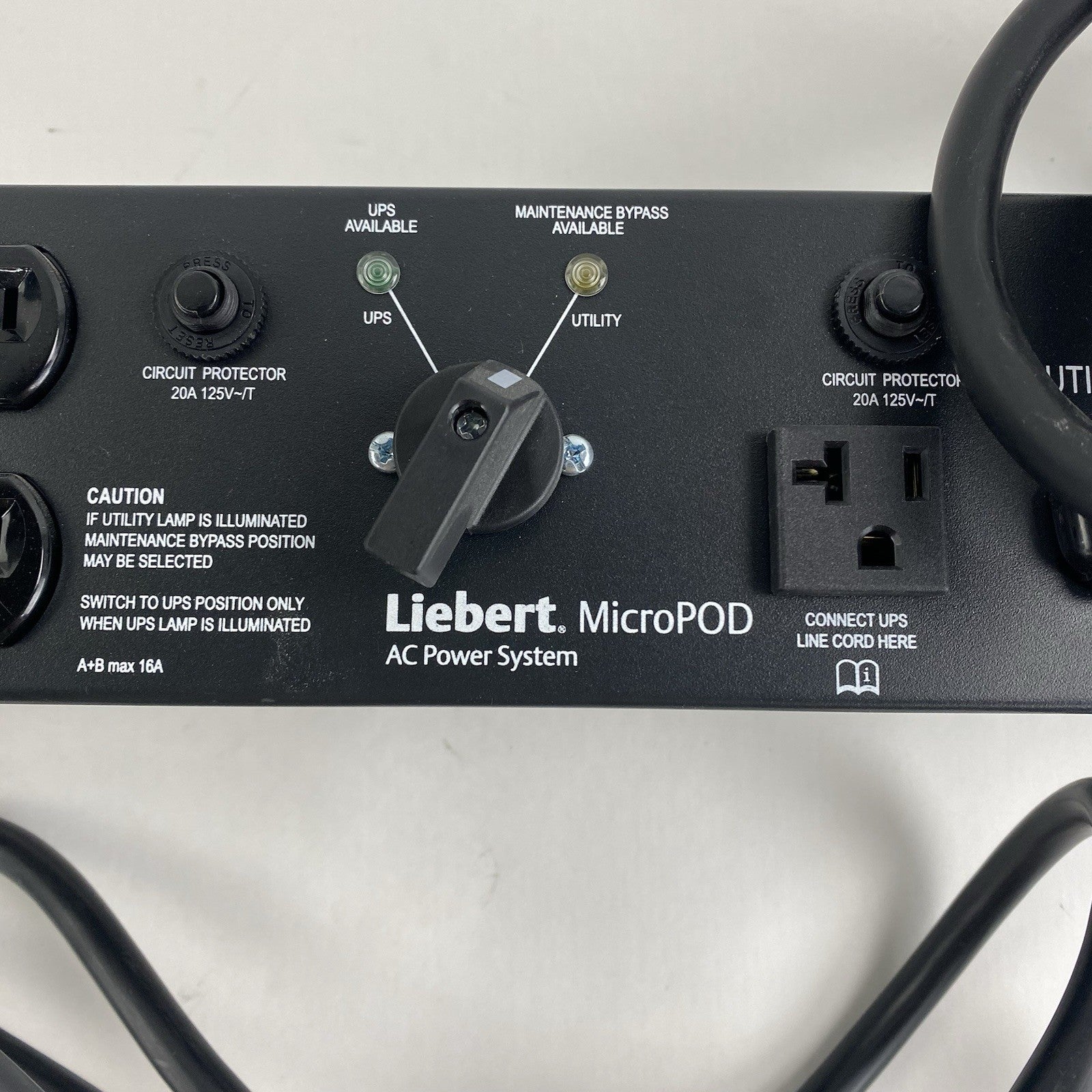 Vertiv MP2-120C Liebert Micro POD AC Power System3