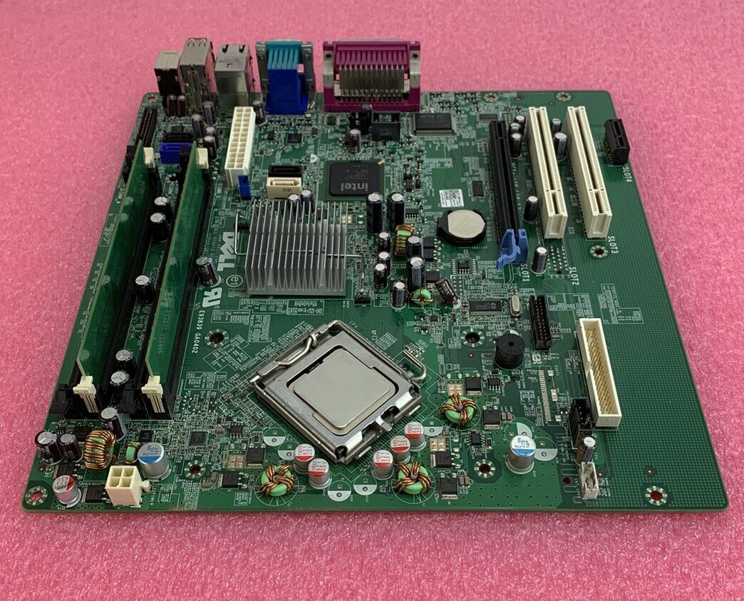 Dell OG214D Motherboard Intel Core 2 Duo E8400 3.00GHz 2GB RAM No Shield