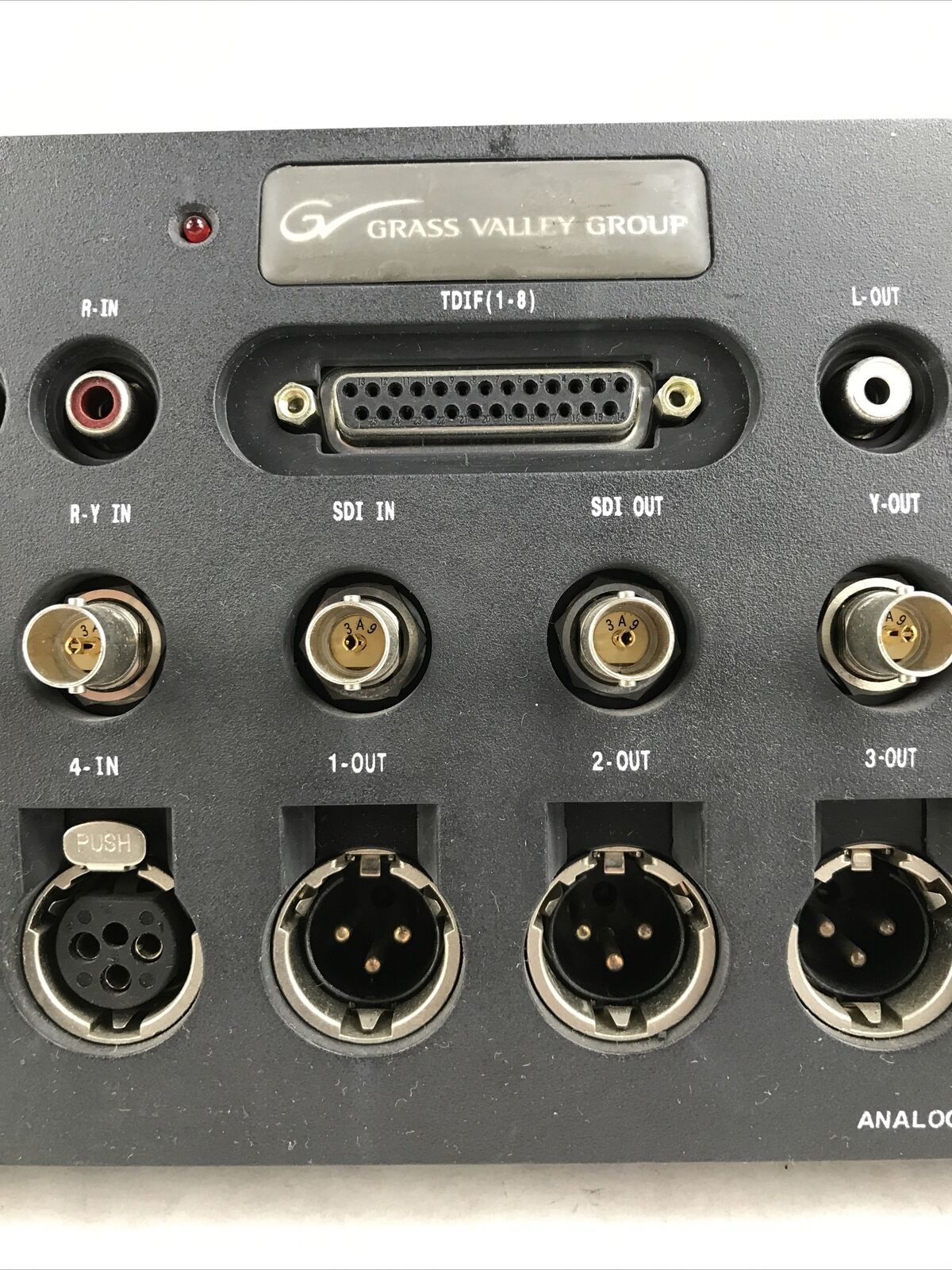 Grass Valley Group GVG Digital / Analog I/O Panel