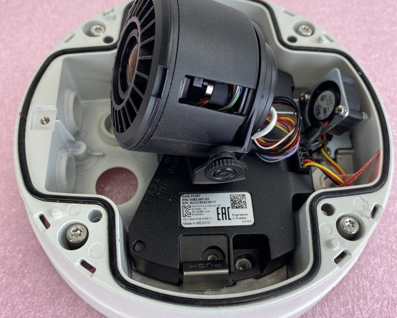 AXIS 0382-001-03 Vandal resistant P3343-VE 6MM POE network security camera