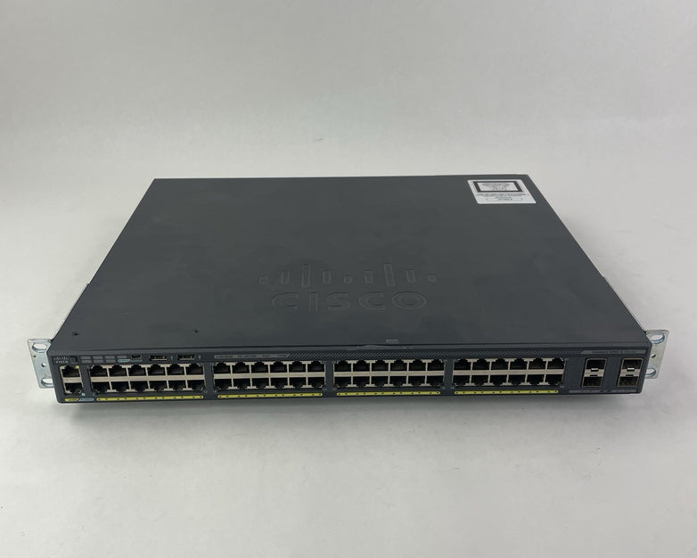Cisco Catalyst WS-C2960X-48LPS-L V02 Tested and Reset