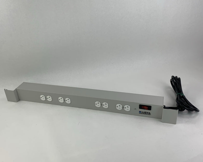 Lista LR51943 Series 8000 Workbench Power Strip 125V 15A 1875W - Outlets Tested