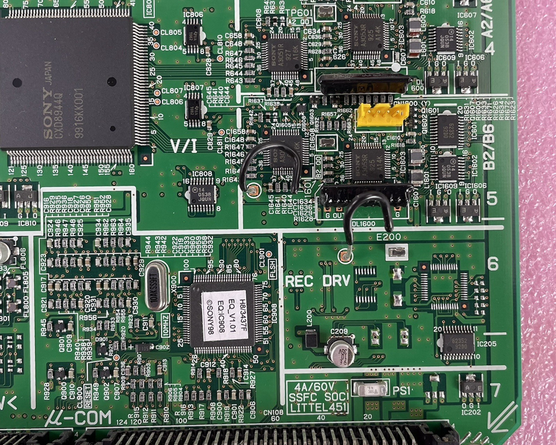 Sony DNW-A65 Betacam SX Player Board 1-670-595-31 EQ-75C Video Deck - Untested
