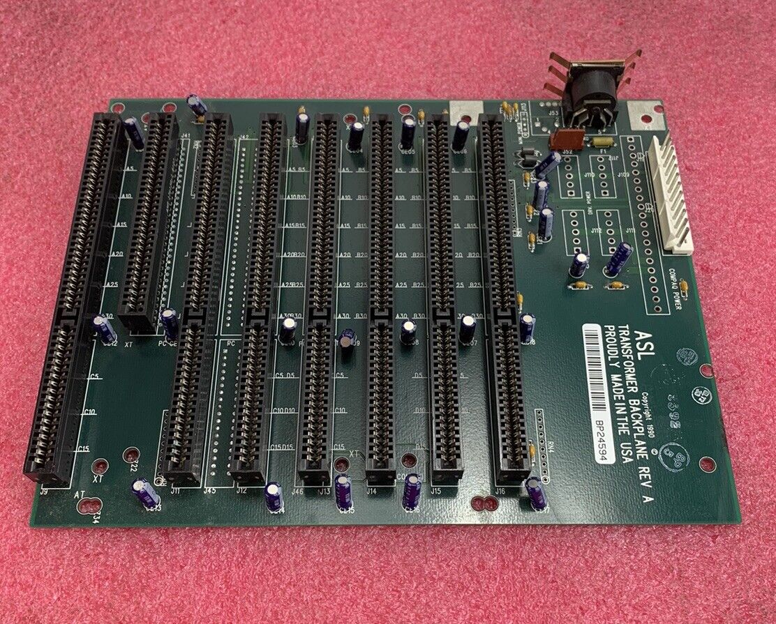 ALS Transformer Backplane REV A Circuit Board