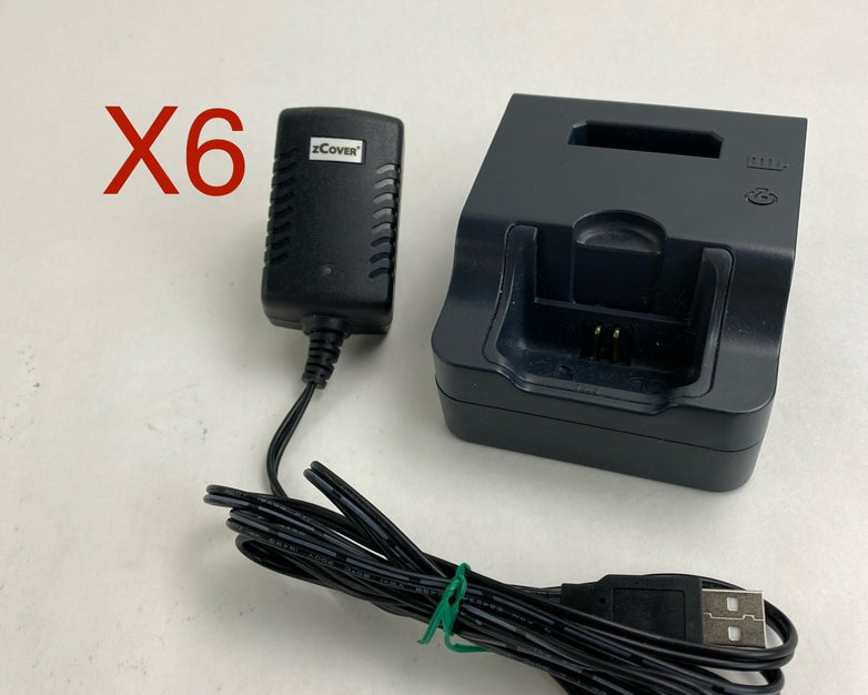 zCover zDock CI92AUAK Unified Desktop Dual Charger Lot of 6.