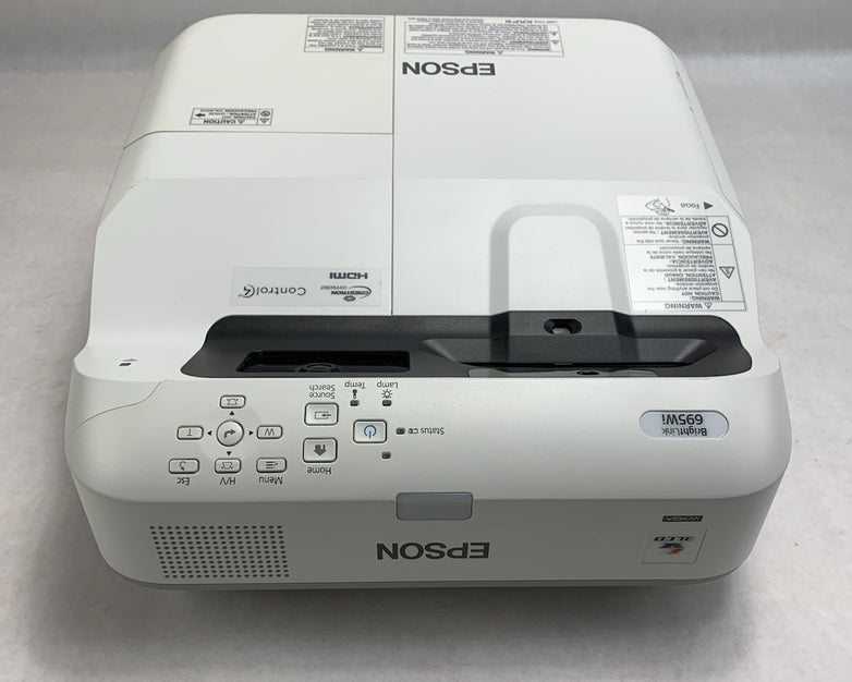 Epson PowerLite 695Wi H740A LCD Lamp Projector 3267 Lamp Hours - No Remote