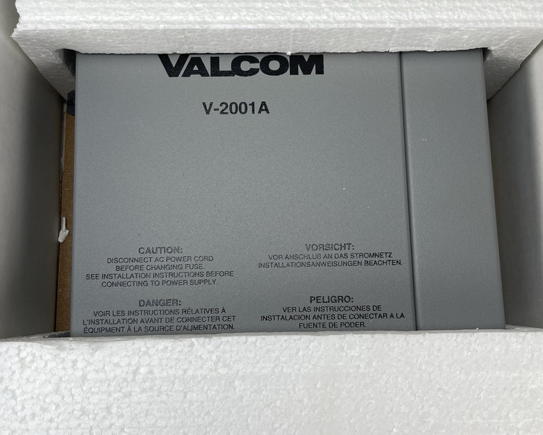 Valcom V-2001A 1-Zone Page Controller Unit