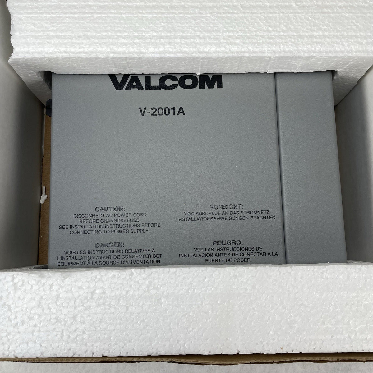 Valcom V-2001A 1-Zone Page Controller Unit3