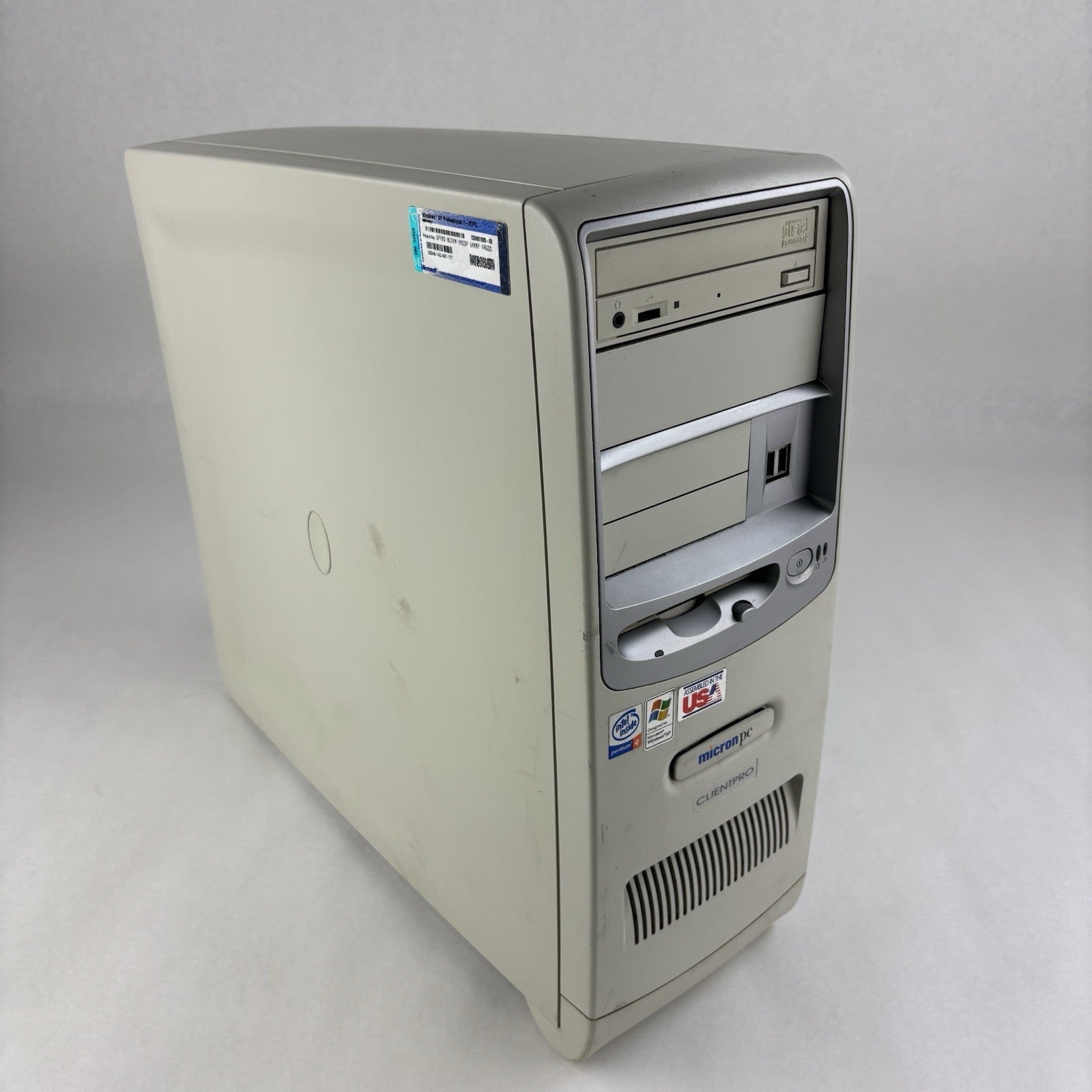 MicronPC ClientPro D850MV-ODY Barebones Computer Chassis W/ Power Supply Only