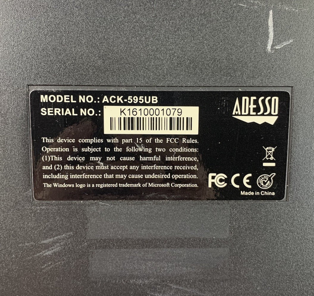 Adesso ACK-595UB USB-Wired Mini Keyboard7