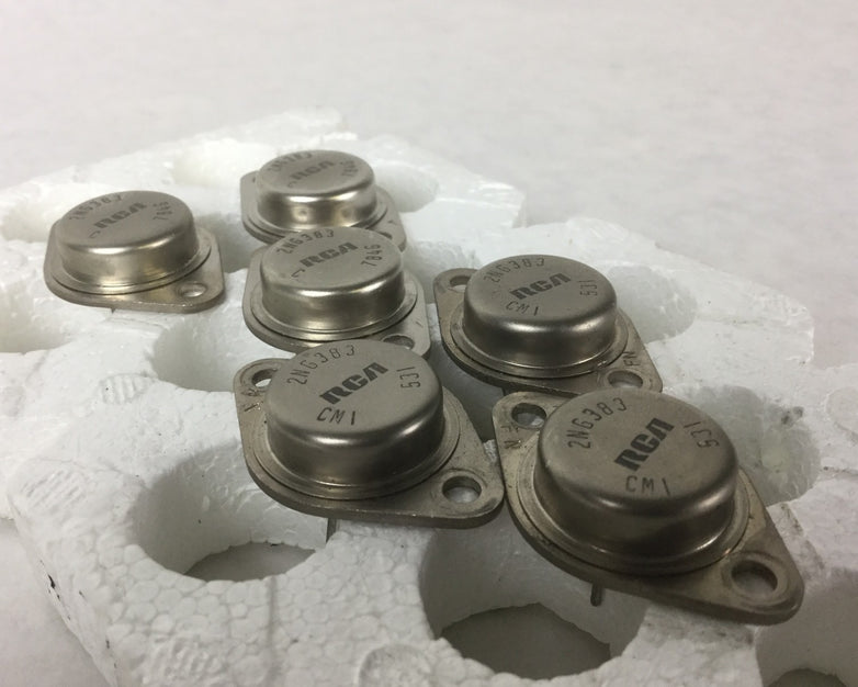 Genuine RCA Transistor  2N6383   Lot of 6   NOS