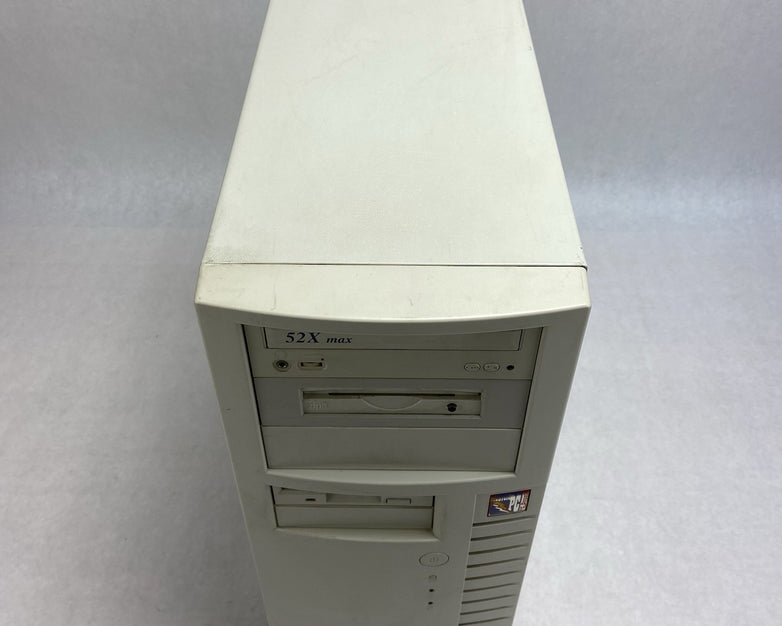Beige In-Win A500 Mid Tower ATX Computer Case Bare Bones No PSU