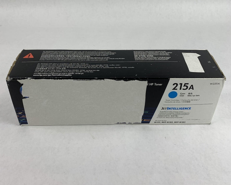 HP LaserJet 215A W2311A Cyan Toner Cartridge Exp: Nov 2022