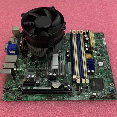 Acer Veriton x488G Motherboard Intel Core 2 Quad Q8400 2.66GHz 2GB RAM w/ Shield