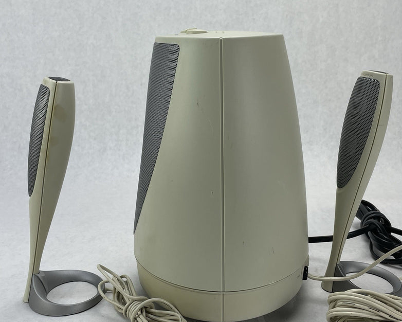 Harmon Kardon Computer Speakers HK695-01 Tested and Working Read Desc
