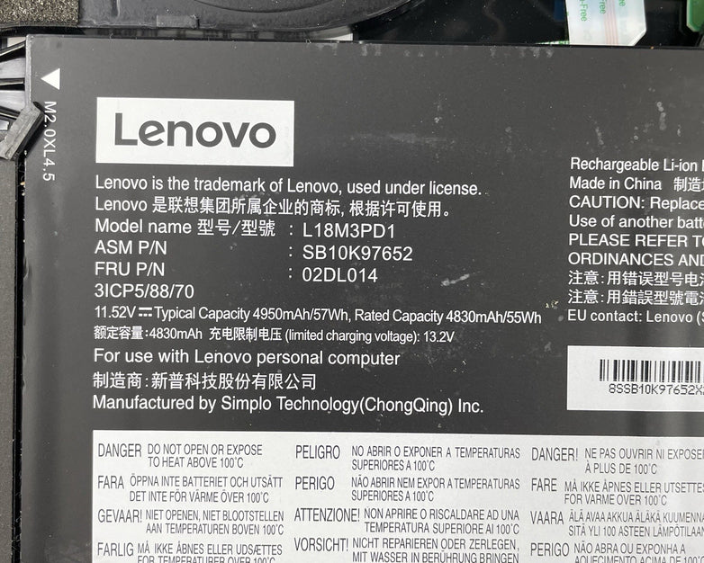 Lenovo ThinkPad T490s 14" i5-8365U 1.60 GHz 8 GB RAM No SSD/OS/AC - Bad Corner
