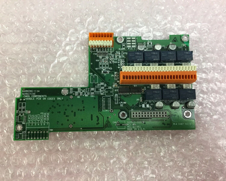 REV B PCB 500829-0100 for Measurement Systems International MSI-3650
