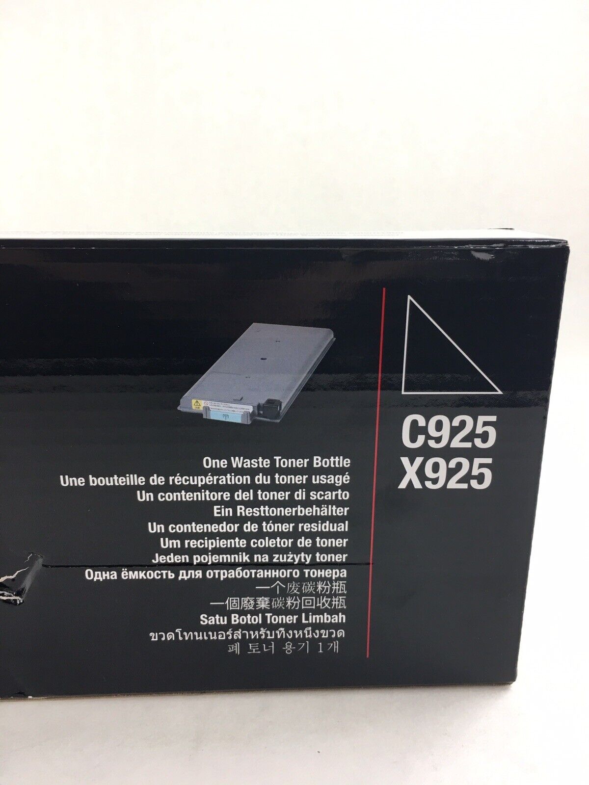 New Box Opened Lexmark C925DE X925DE Laser Printer Waste Toner Bottle C925X76G