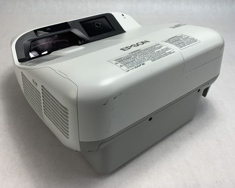 Epson BrightLink 595Wi H599A LCD Lamp Projector 1156 Lamp Hours - No Remote