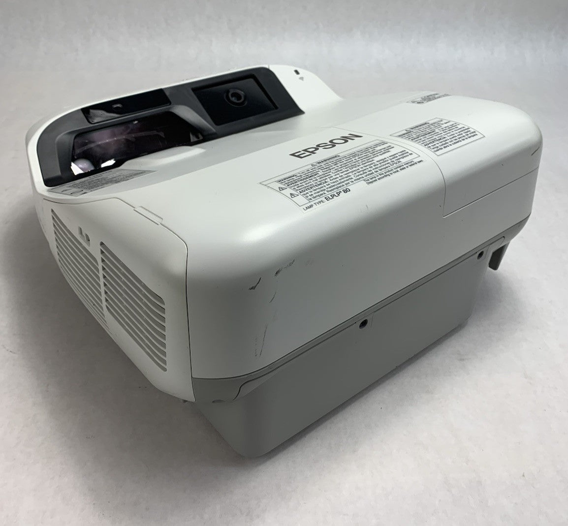 Epson BrightLink 595Wi H599A LCD Lamp Projector 1156 Lamp Hours - No Remote0