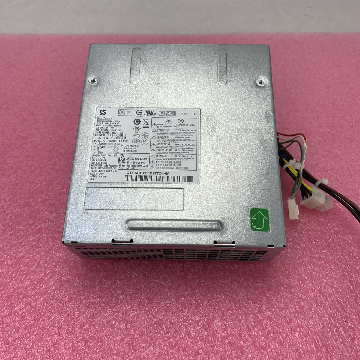 HP PC9055 240W Switching Power Supply 659193-001 659246-001 - Tested3
