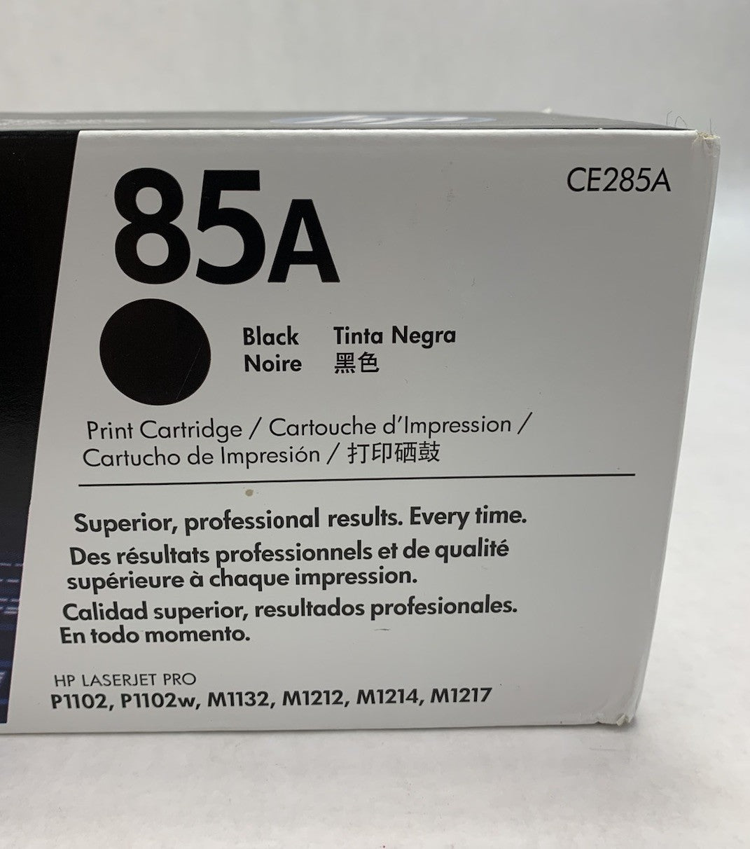 HP LaserJet 85A CE285A Black Print Cartridge Exp: June 20222