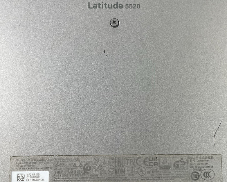 Dell Latitude 5520 15.6" i5-1135G7 2.40GHz 8GB RAM No SSD/OS/AC/Batt - Scratched