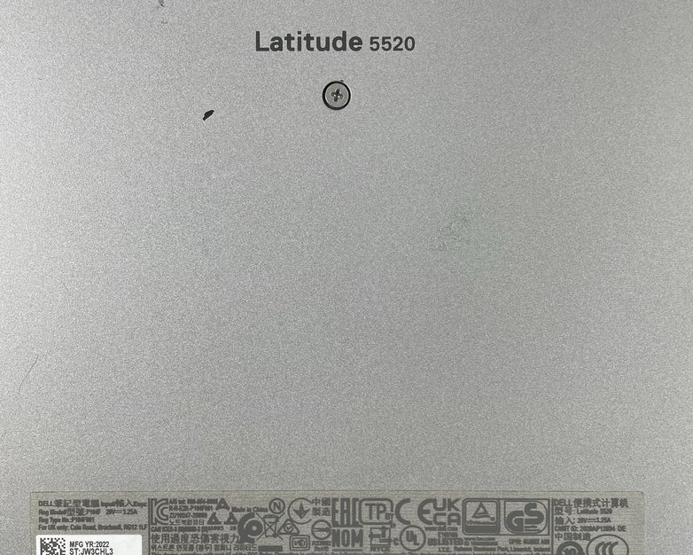 Dell Latitude 5520 15.6" i5-1135G7 2.40 GHz 8 GB RAM No SSD/OS/AC - Worn Keys