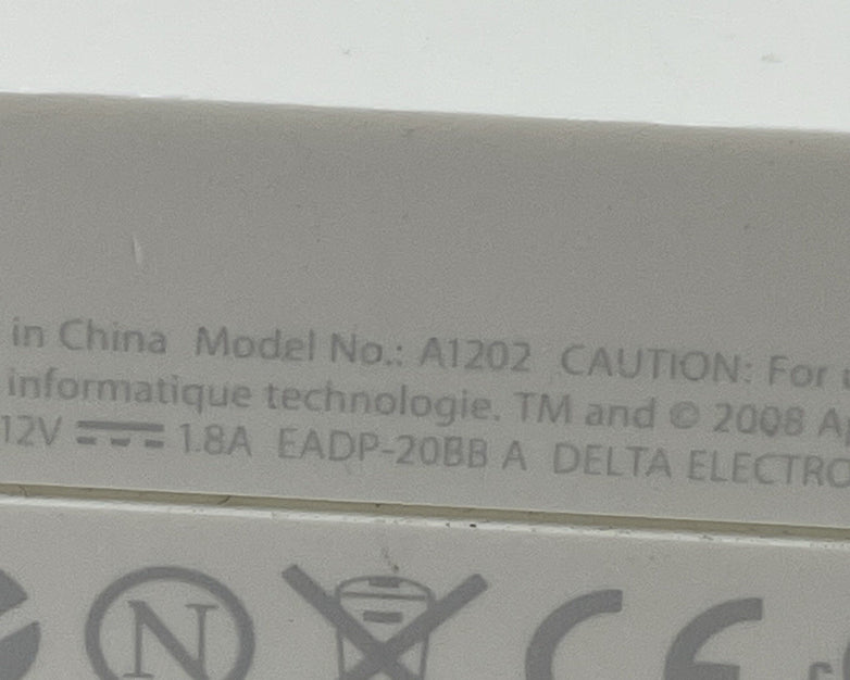 Genuine OEM Apple A1202 Charger 12V 1.8A 22W AC Adapter Lot of 3