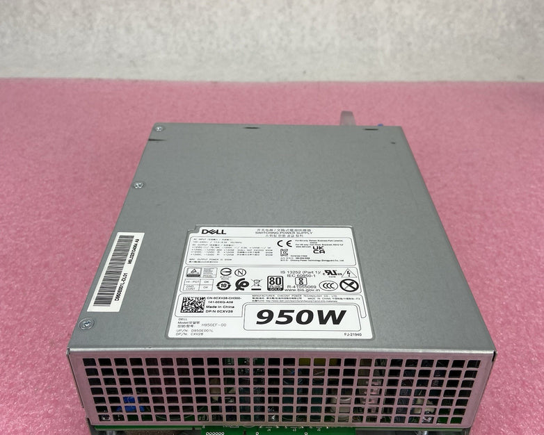 Dell OCXV28 950W Switching Power Supply 80 Plus Gold