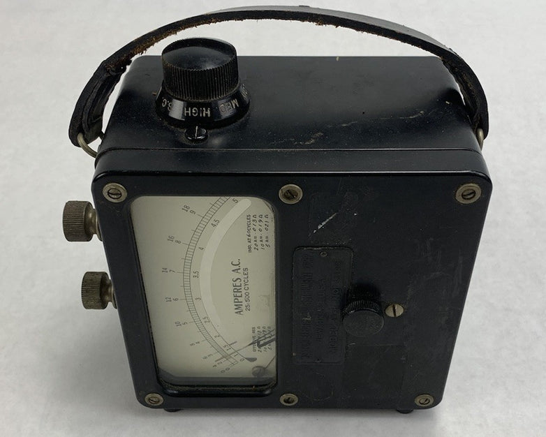 Weston Electric 433 103196 Amperes A.C. Meter