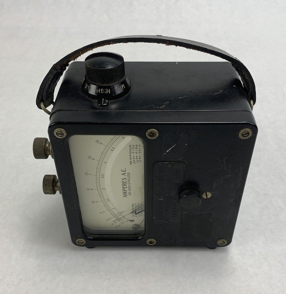 Weston Electric 433 103196 Amperes A.C. Meter