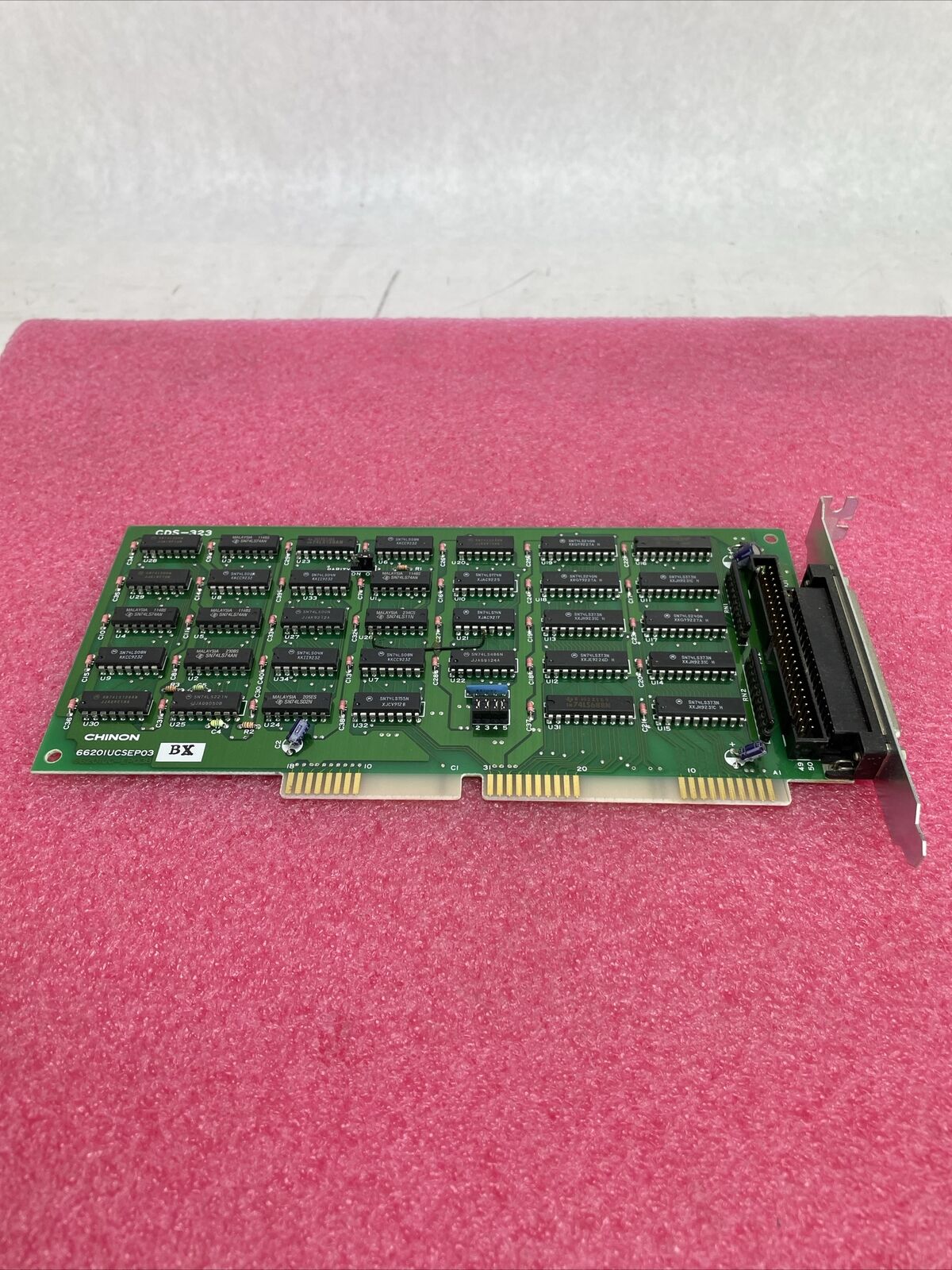 Chinon CDS-323 Controller Card ISA 66201UC-EP03B